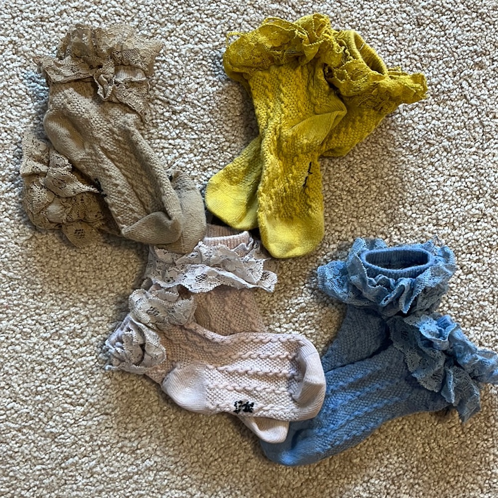 Frilly socks!